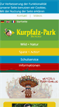 Mobile Screenshot of kurpfalz-park.de